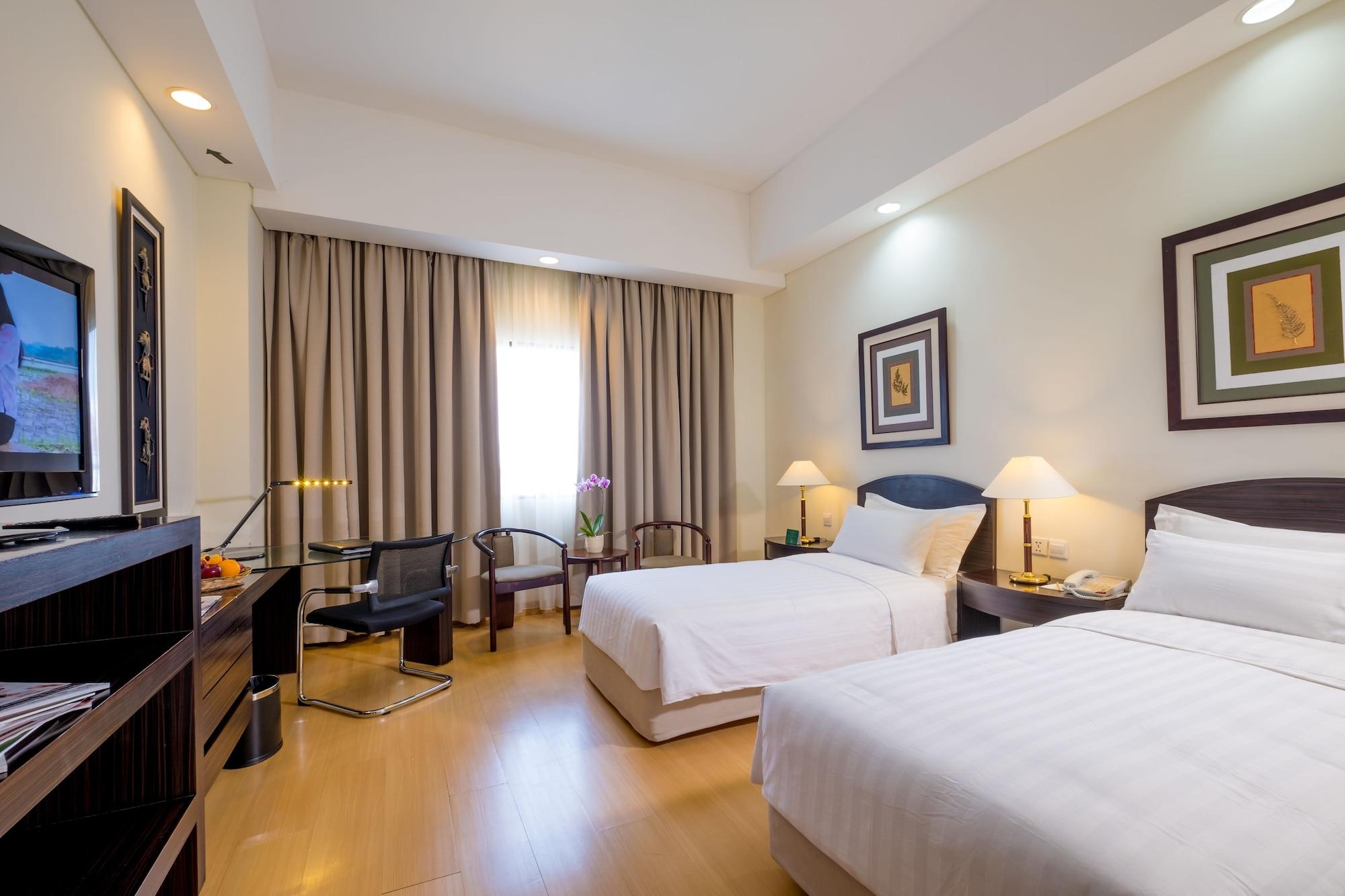 Sintesa Peninsula Hotel Palembang Exterior foto